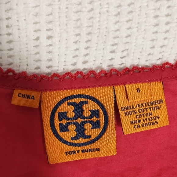 Tory Burch Women's  Ruffle Sleeveless Top - Picture 5 of 7